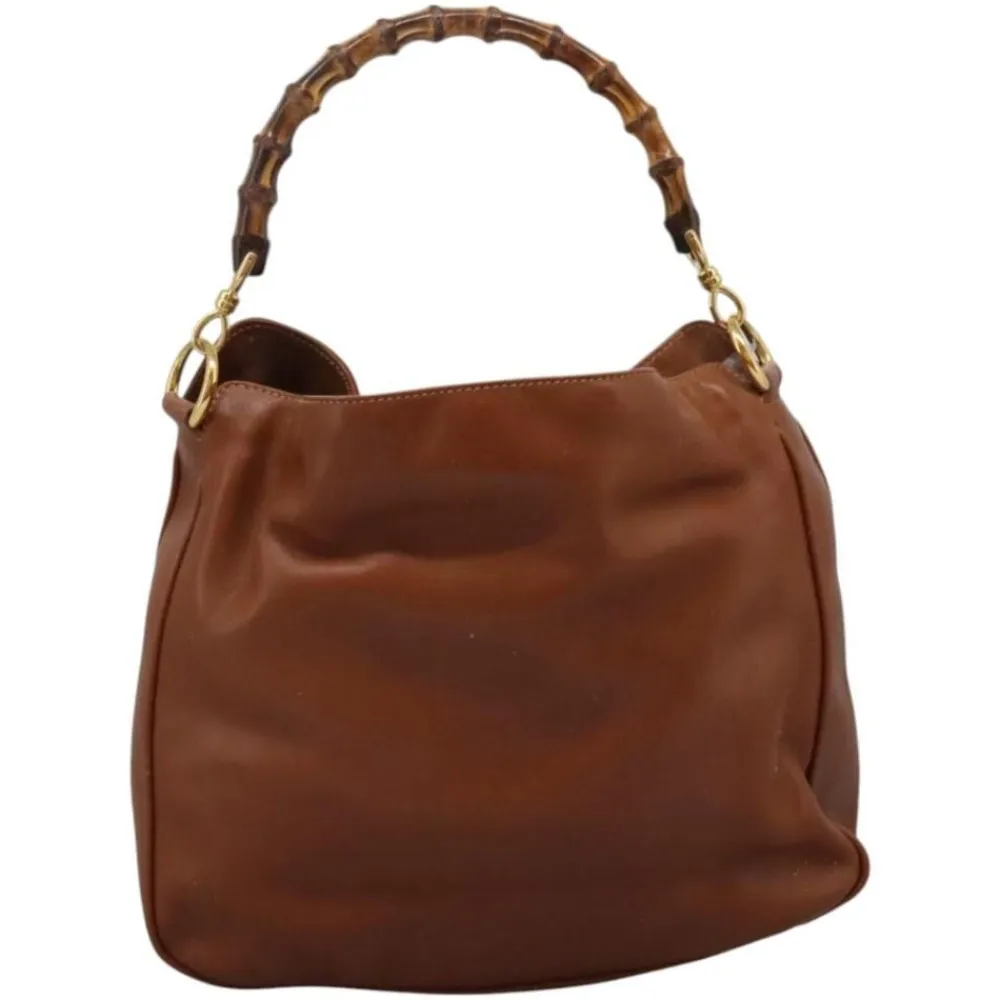 Gucci Vintage Gucci Bamboo Brown Clearance
