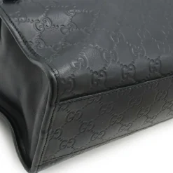 Gucci Vintage Gucci Briefcase Black Outlet