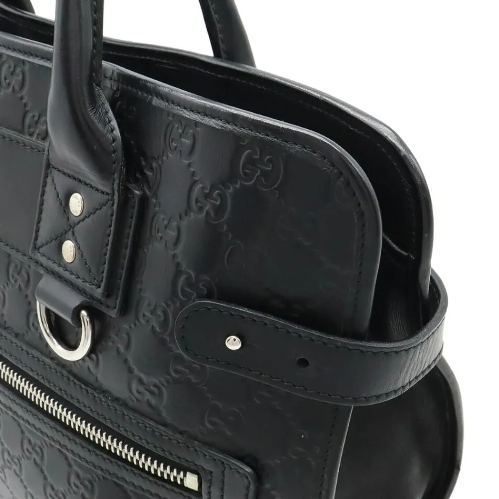 Gucci Vintage Gucci Briefcase Black Outlet