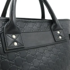 Gucci Vintage Gucci Briefcase Black Outlet