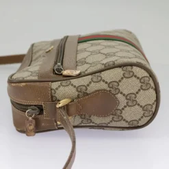 Gucci Vintage Gucci Shoulder Bag Beige New