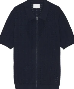 NN.07 Gustav Full Zip 6636 Blå Hot