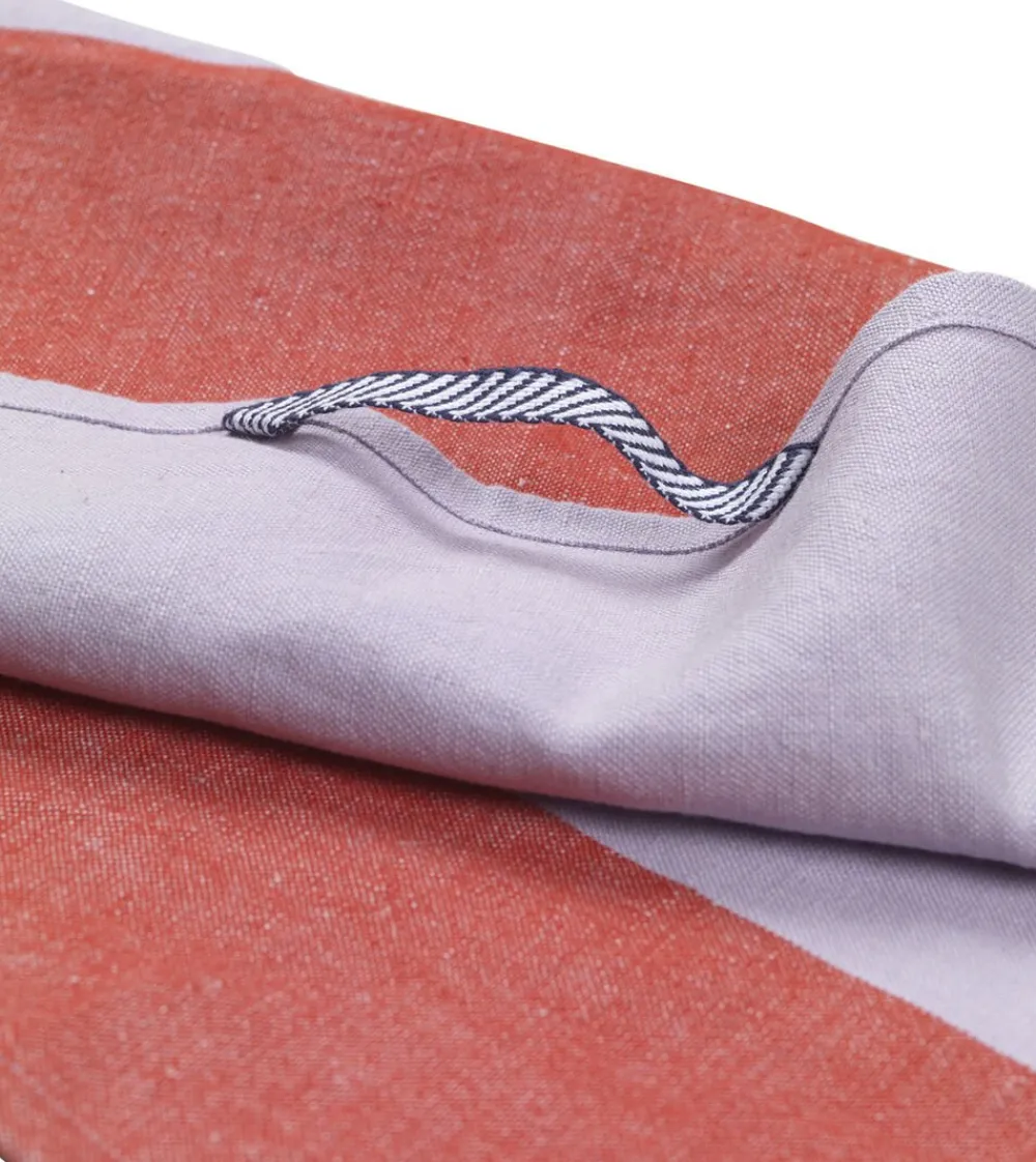 Ferm Living Hale Tea Towel - Red/Lilac