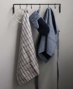 Ferm Living Hale Tea Towel - Sand/Black