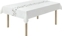 Kähler Hammershøi Christmas Dug 150x320 cm hvid m. deko Best