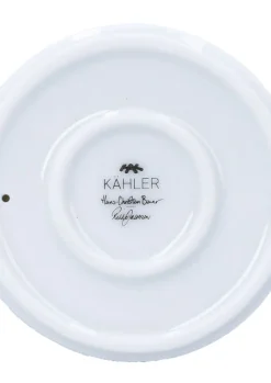 Kähler Hammershøi Christmas Gaver lysestage Ø7. 5 cm hvid m. deko Sale