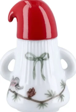 Kähler Hammershøi Christmas Nissemor Ø6 cm hvid m. deko Clearance