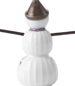 Kähler Hammershøi Christmas Snedreng H9 hvid m. deko