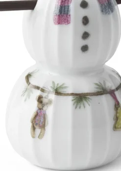 Kähler Hammershøi Christmas Snedreng H9 hvid m. deko