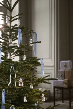 Kähler Hammershøi Christmas Snedreng hængende H7 hvid m. deko New
