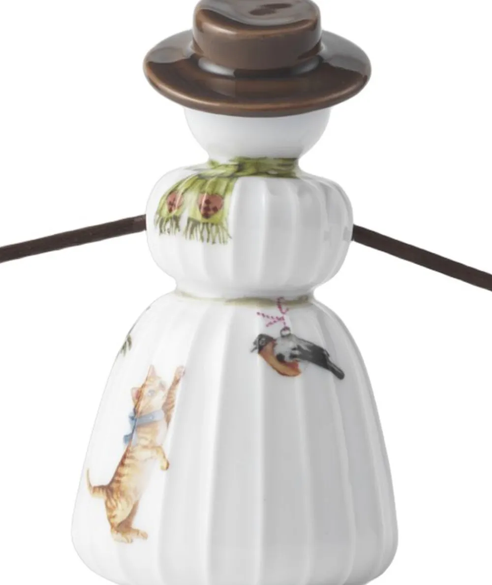 Kähler Hammershøi Christmas Snekone H11 hvid m. deko