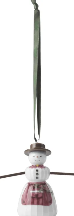 Kähler Hammershøi Christmas Snekone hængende H9 hvid m. deko