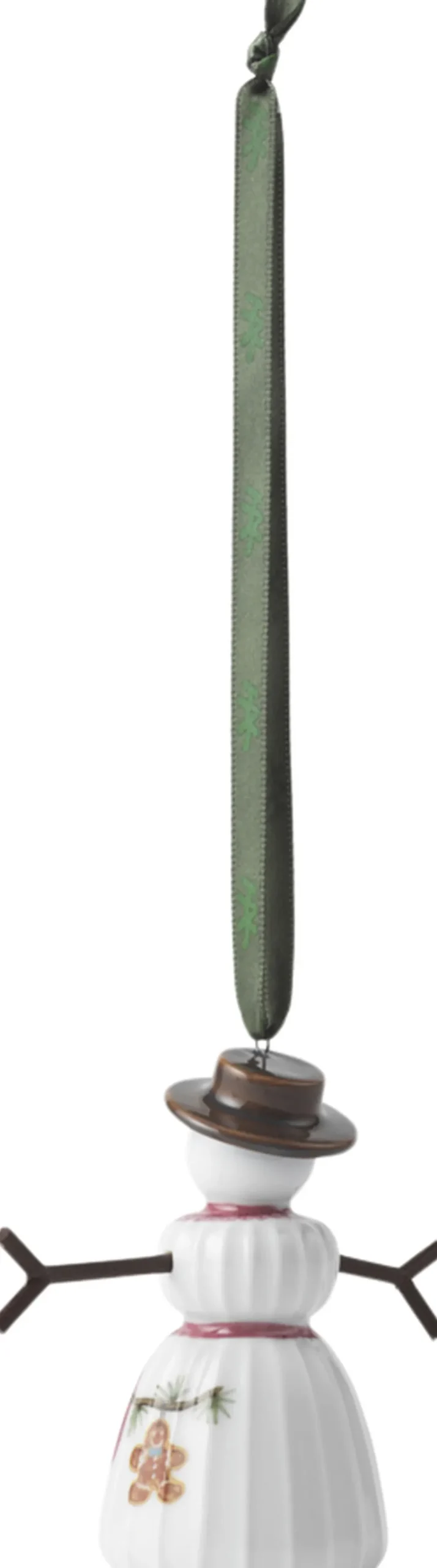 Kähler Hammershøi Christmas Snekone hængende H9 hvid m. deko