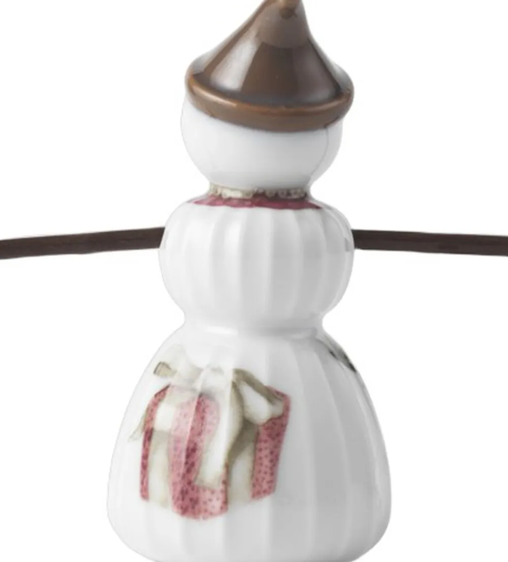 Hammershøi Christmas Snepige H8 hvid m. deko>Kähler Clearance