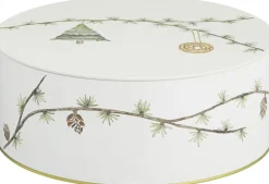 Kähler Hammershøi Juleopbevaringsdåse Ø20/Ø22 hvid 2 stk. Best