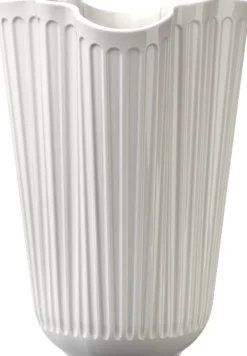 Hammershøi Unfold Vase H20. 5 cm hvid><noscript><img width=