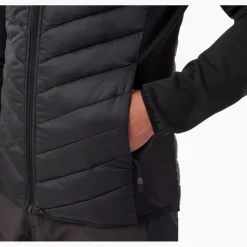 MCKINLEY Hamra Hybrid Overgangs Jakke Sort Outlet