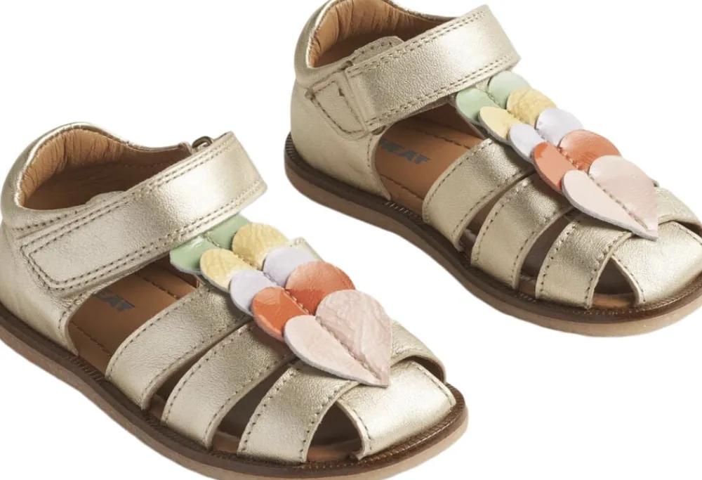 Børn Wheat Hana Lukket Lak Sandal