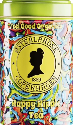 Østerlandsk Tehus Happy Hippie Tea Organic, 125g dåse Outlet