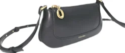 Calvin Klein HARDWARE ZIP CROSSBODY Black Hot