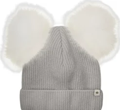 Hat Knit Alpaca Pompoms>Huttelihut Best