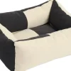 Hay Dogs Bed-X-Small-Black, white New