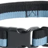 Hay Dogs Collar Flat-M/L-Blue, blac New