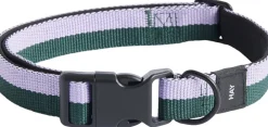 Hay Dogs Collar Flat-M/L-Lavender, New