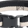 Hay Dogs Collar Flat-S/M-Black, whi