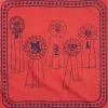 Dogs Scarf Recycled-55 x 55-R>Hay New