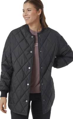 MCKINLEY Hazel Quilted Overgangsjakke Sort Discount