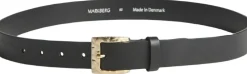 Markberg Heatmbg Belt Black w/br. gold