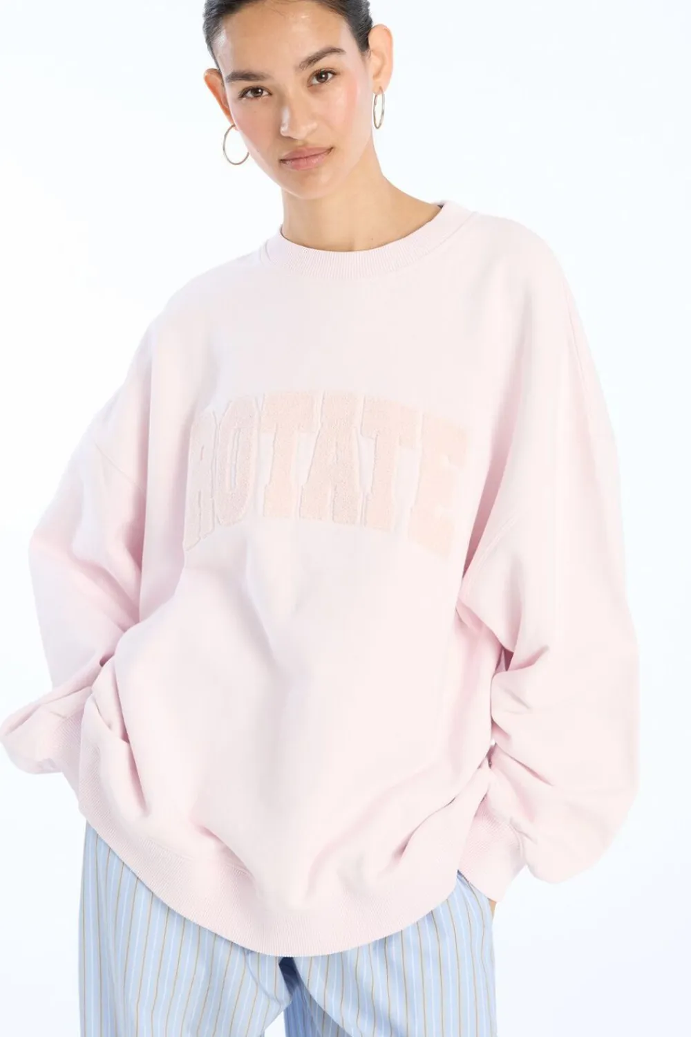 HEAVY SWEAT CREWNECK>ROTATE Birger Christensen Clearance