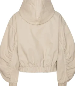 ROTATE Birger Christensen HEAVY WOVEN JACKET Oatmeal Hot