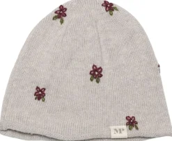 mpKids Helsinki floral beanie Beige melange Discount