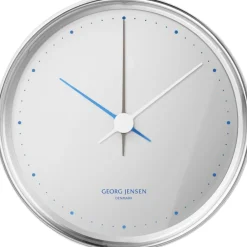 Georg Jensen HENNING KOPPEL WALL CLOCK 10CM POLISHED SS Best