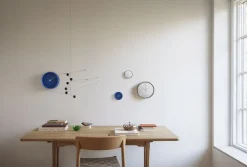 Georg Jensen HENNING KOPPEL WALL CLOCK 10CM ICONIC BLUE