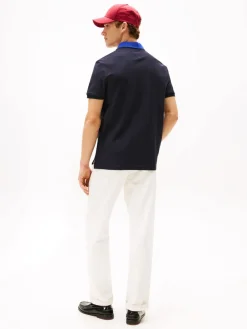 Tommy Hilfiger HERRINBONE COLLAR REG POLO