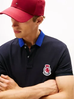 Tommy Hilfiger HERRINBONE COLLAR REG POLO