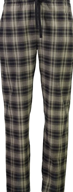 Lindbergh Herringbone checked pyjama Gr&oslash;n Outlet