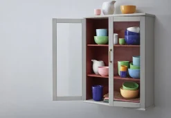 Lyngby Porcelæn Herringbone Dækkeserviet 43x30 cm grøn 82% bomuld recycled, Sale