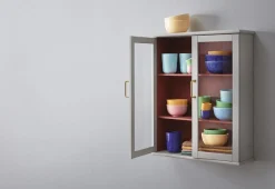 Lyngby Porcelæn Herringbone Dækkeserviet 43x30 cm grøn 82% bomuld recycled, Sale