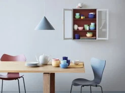 Lyngby Porcelæn Herringbone Dækkeserviet 43x30 cm grøn 82% bomuld recycled, Sale