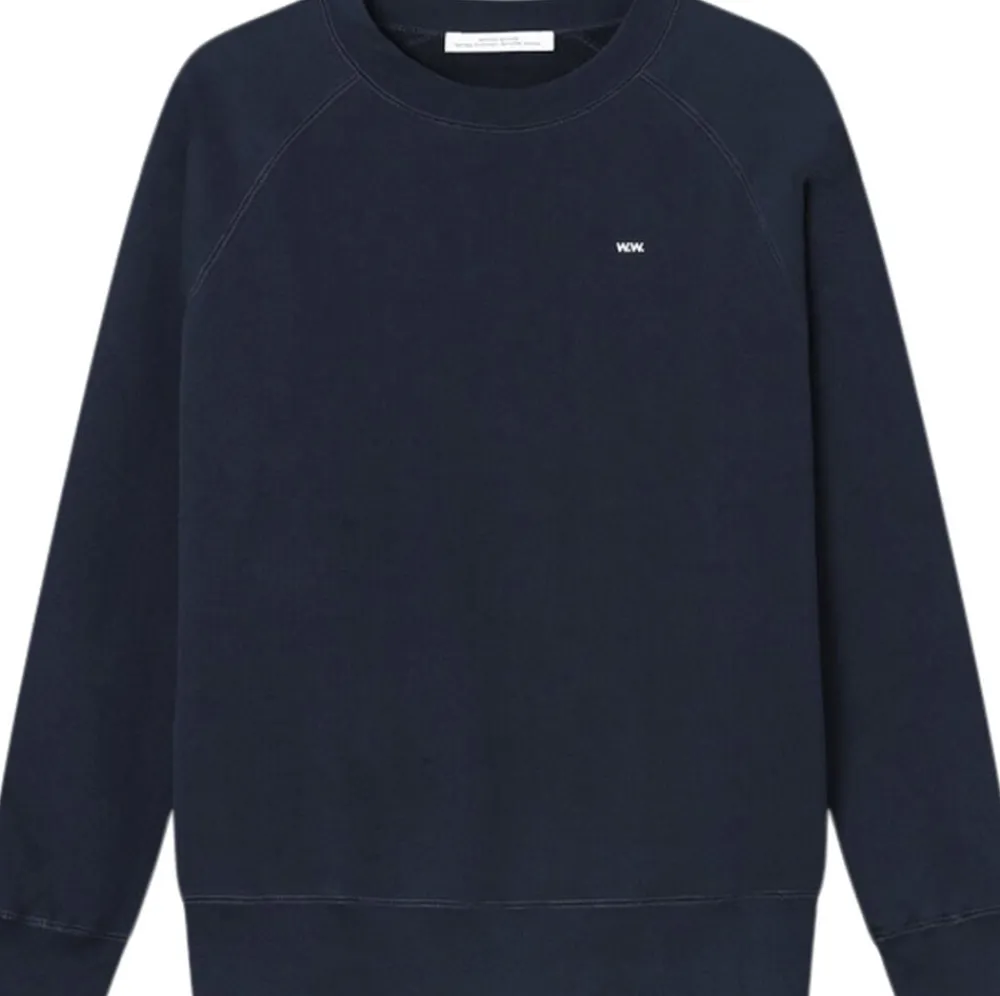 Wood Wood Hester classic sweatshirt Blå Discount