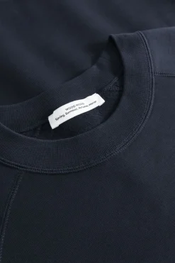 Wood Wood Hester classic sweatshirt Blå Discount