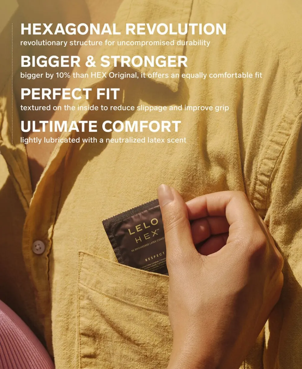 LELO HEX Kondomer Respect XL - 12 Stk. New
