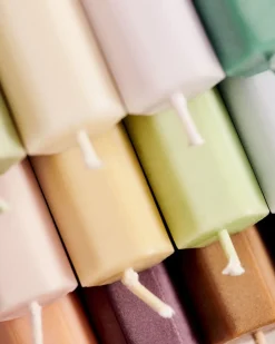 Hexagon Candle - Set of 4><noscript><img width=