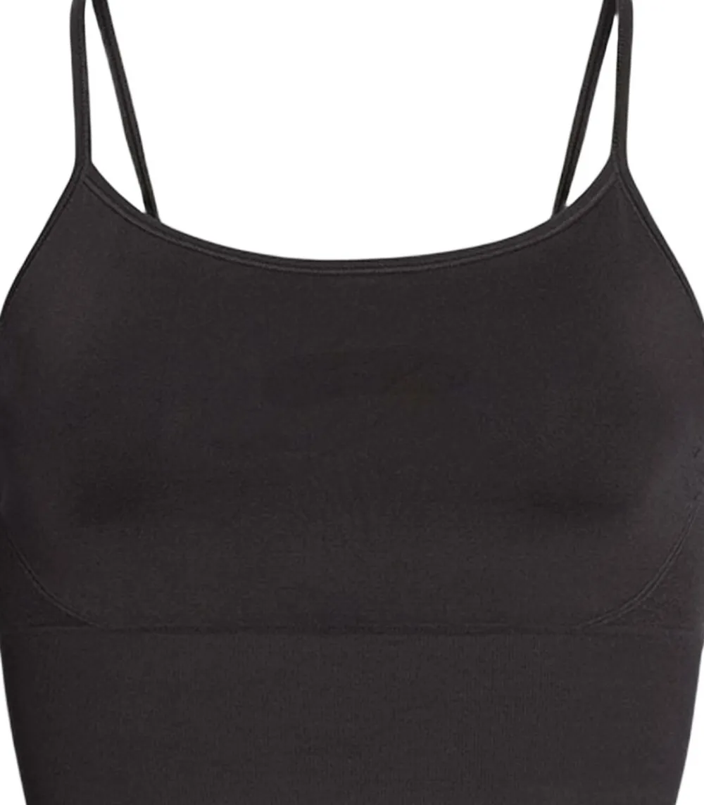 Rethinkit Studios Hilde Seamless sports bra Almost black New