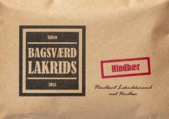 Bagsværd Lakrids Hindbær, 160 gr. Clearance