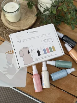 Børn Vanilla Copenhagen Hånd og fodaftryk - Tekstil spray